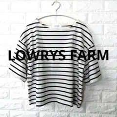 LOWRYS FARM ボーダー Tシャツ 半袖のサムネイル