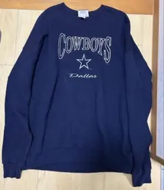USA製 90s Lee NFL カウボーイズ スウェット XXL ネイビー