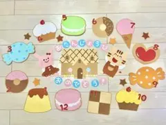 保育/壁面/誕生日表/お誕生日表※ラスト一点