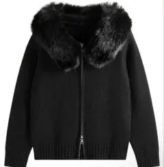 shein ファーパーカー　S