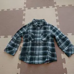 BeBe チェック柄 長袖シャツ 90サイズ