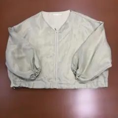 レトロガール　ジップアップブルゾン