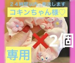 コキンちゃん様♡専用♡ディズニー♡ダッフィー&フレンズ♡リーナベル♡シュシュ2個