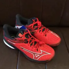 ミズノ　テニスシューズ　ウェーブエクシードツアー6　25,5cm
