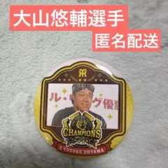 大山悠輔選手 2026優勝記念シークレット缶バッジ 阪神タイガース