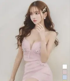 ま*る様 【新品未使用】Angelsugar ピンクドレス XS キャバ ミニド