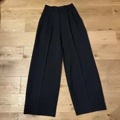【野沢和香さん】WE'RTHY ワイドパンツ ブラック