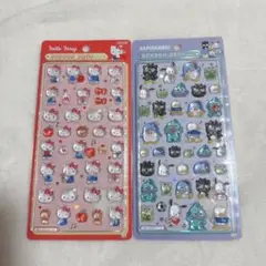 ボンボンドロップシール　キティ、はぴだんぶい