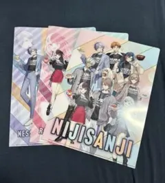 くら寿司　にじさんじ　コラボ A4クリアファイル 3枚セット アニメ 3SKM