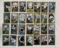 ヒロアカ 原画展 箔押しクリアカードコレクション まとめ売り 爆豪勝己 轟焦凍