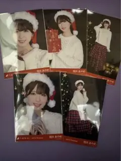 乃木坂46 生写真 筒井あやめ クリスマス2025 5種コンプ