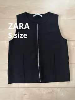 新品同様★ZARA★サマーニットノースリーブS