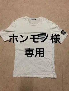 ホンモノ様専用　MONCLER FRAGMENT ホワイト Tシャツ　Mサイズ