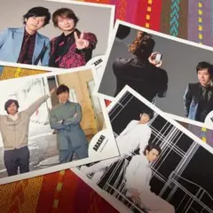《嵐★二宮和也&松本潤★ARASHIロゴ4枚セット》