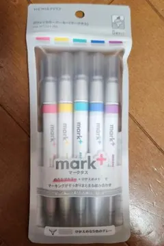 ☆KOKUYO mark+ マーカー 5色セット‎✩.*˚のサムネイル