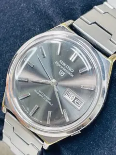 稼働品 セイコー5 スポーツマチック　6619-8040 自動巻き　デイデイト