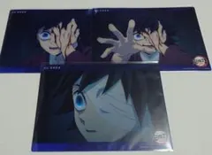 鬼滅の刃 ビッグクリアカード 冨岡義勇 33・34・35 3枚セット② 幼少期