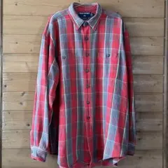 Polo Sport 赤 チェック長袖シャツ ラルフローレン