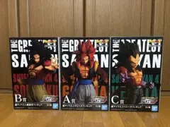 ドラゴンボール フィギュア 一番くじ 悟空 ベジータ ゴジータ 4 GT