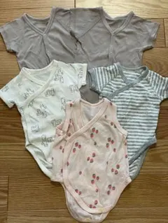 ボディスーツ　60〜70cm 5枚セット　UNIQLO アカチャンホンポ