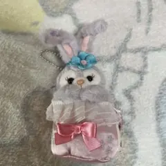 ディズニー　ステラルー　ぬいぐるみキーホルダー