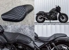 テル レブル250-500 E-Clutch 2025年式用 シート ホンダ レブル250-500 E-Clutch 2025年式用 シート - メルカリ