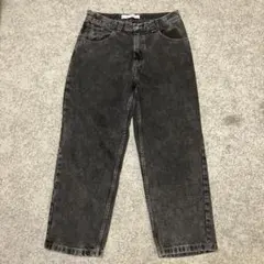 POLAR グレー ストレートデニム