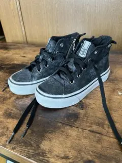 VANS ヒョウ柄　ハイカットスニーカー
