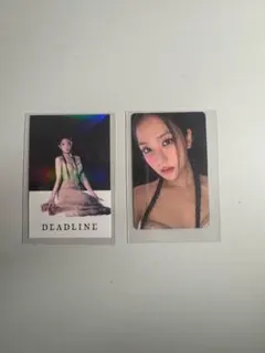 BLACKPINK DEADLINE アルバムトレカ セット JISOO