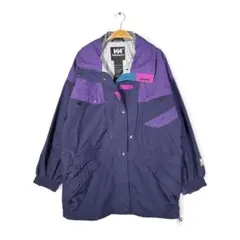 90s ヘリーハンセン マウンテンパーカー ナイロン equipe レディースL