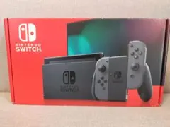 (箱付・美品)Nintendo Switch 本体 グレー Joy-Con付き
