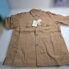 Crocodile ベージュ ミリタリージャケット