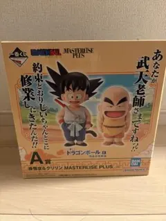 一番くじ　ドラゴンボール　A賞 孫悟空&クリリン　フィギュア　修行編
