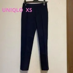 UNIQLO パンツ③ ネイビー×ストライプ