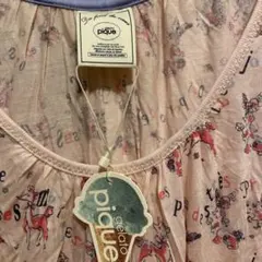 gelato pique 花柄ルームウェア ピンク