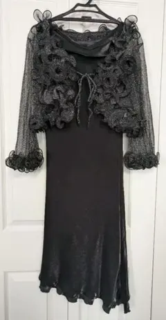 ボレロ＆ロングドレス/ワンピース　上下セット