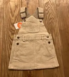 【新品タグ付】BEAMS mini コーデュロイ ジャンパー スカート 90