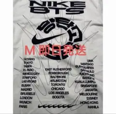 NIKE✖️BTS 両面・袖プリントカスタマイズ Tシャツ V着用風L - メルカリ