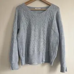 【NATURAL BEAUTY BASIC】 ニット M