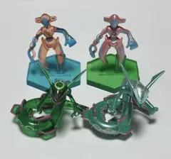 ポケモン モンコレ フィギュア 当選 デオキシス レックウザ パール クリア