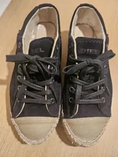 DIESEL ブラック スニーカー