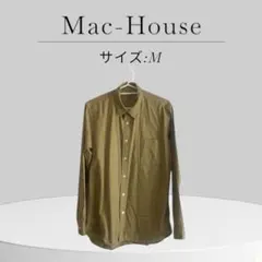 美品 Mac-House マックハウス シンプル 長袖 キャメルのサムネイル