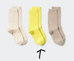 ユニクロ ソックス 3足 レディース