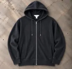 00s Calvin Klein ジップパーカー　ブラック　XL ロゴ