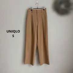 UNIQLO タックワイドパンツ　Sサイズ◯460311