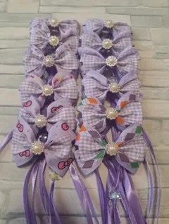 トリミングチョーカー③(紫)12個セット