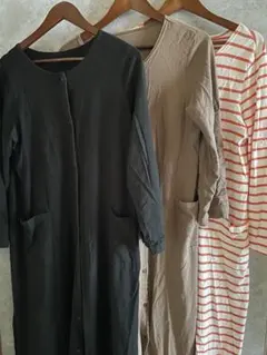 ベルメゾン マタニティ パジャマ 長袖 L～LL 2枚セット＋M〜L1枚