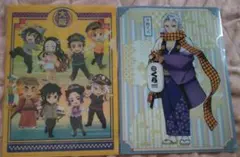 鬼滅の刃大阪・地下鉄潜入クリアファイル＆くら寿司宇髄天元クリアファイル２枚セット