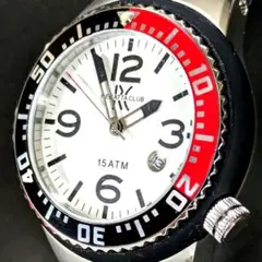 REGATTA CLUB クォーツメンズ腕時計 (ダイバーズ15気圧) 稼働中！