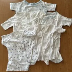 ベビー肌着セット 赤ちゃんの城他5枚